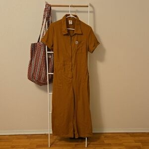 Lucy And Yak Mustard Yellow Ragan Jumpsuit